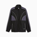 T7 Relaxed Woven Track Jacket Men - PUMA Black - front on white background