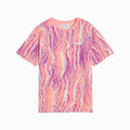 ESS NATURE 2.0 AOP Tee G Pink Fruit front view