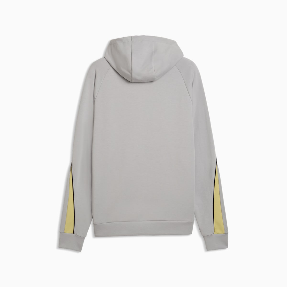 PUMA Sport Colourblocked Hoodie Men - Gray Echo - back on white background