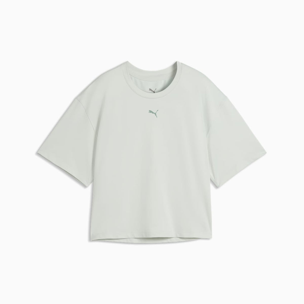 CLOUDSPUN Relaxed Tee Women - Créme De Mint - front on white background