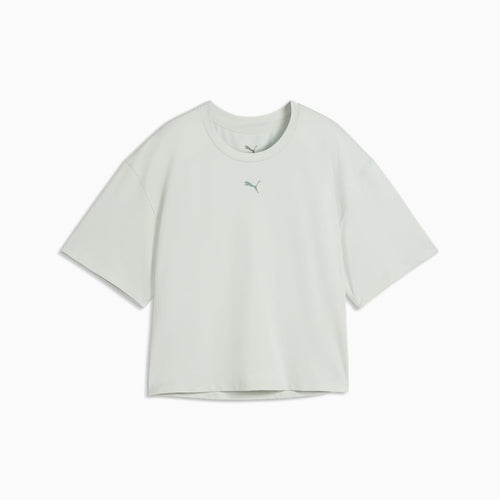 CLOUDSPUN Relaxed Tee Women - Créme De Mint - front on white background