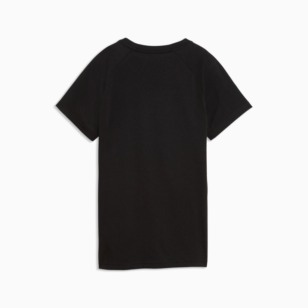 PUMATECH SENSE Women's Tee - PUMA Black - back on white background