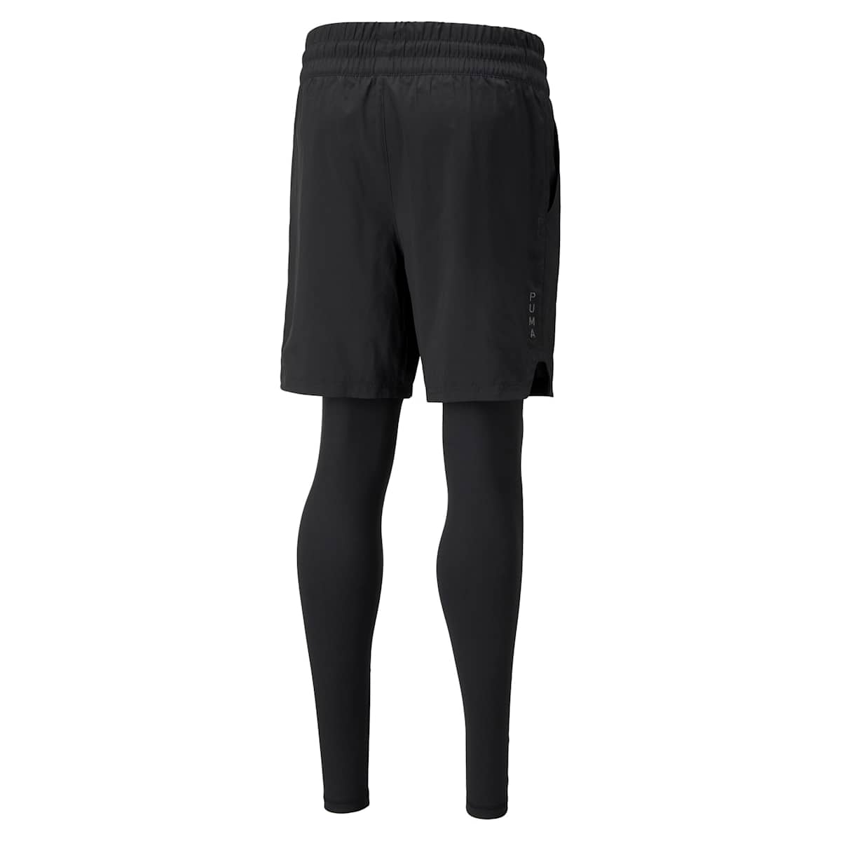Studio 2-in-1 Shorts Men - PUMA Black back view