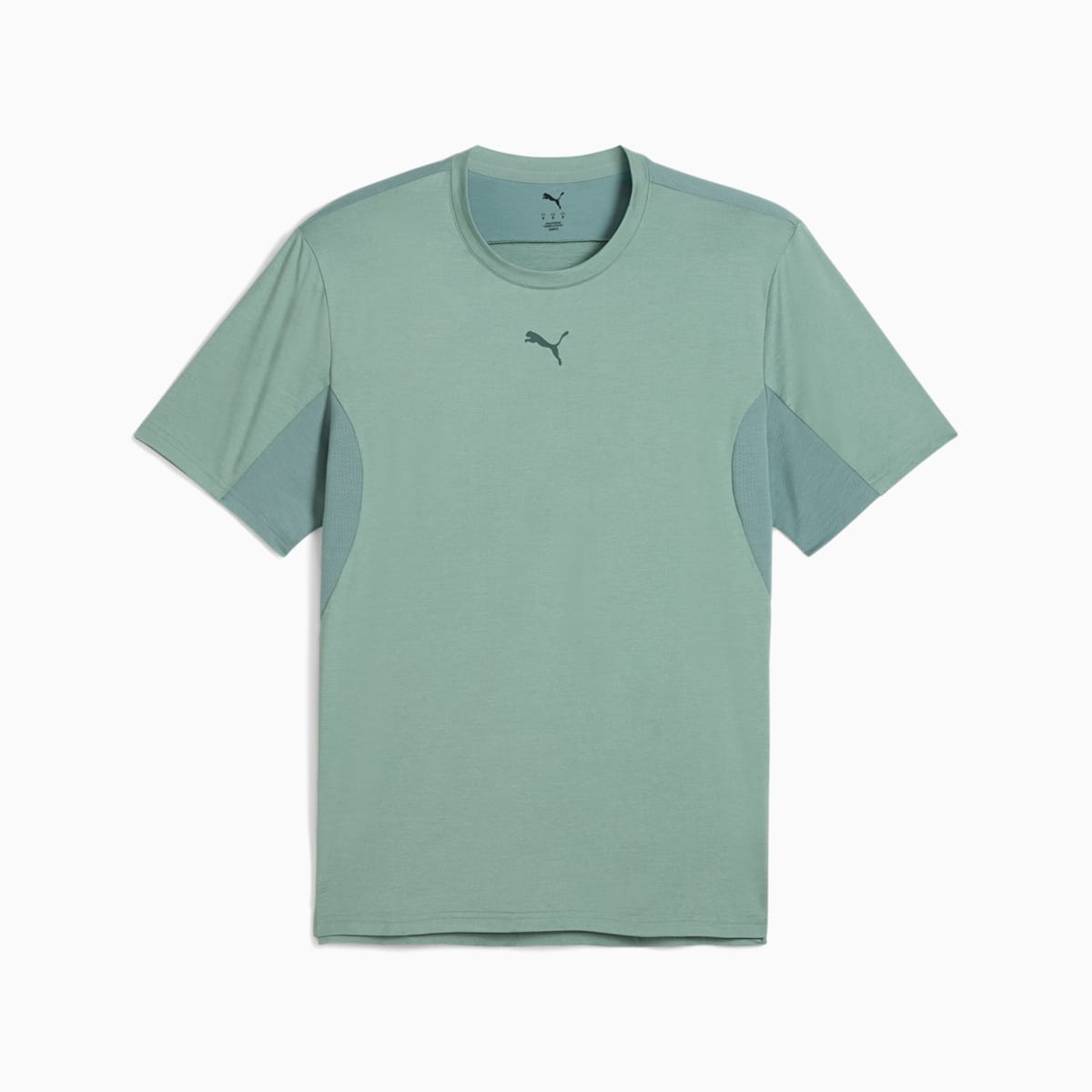 CLOUDSPUN Soft Breathable Tee Men - Green Moon front view