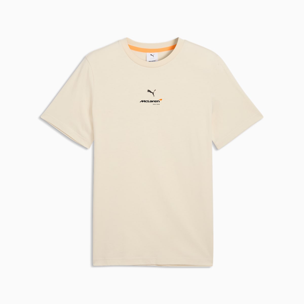 McLAREN RACING Men's Tee - Alpine Snow - front on white background