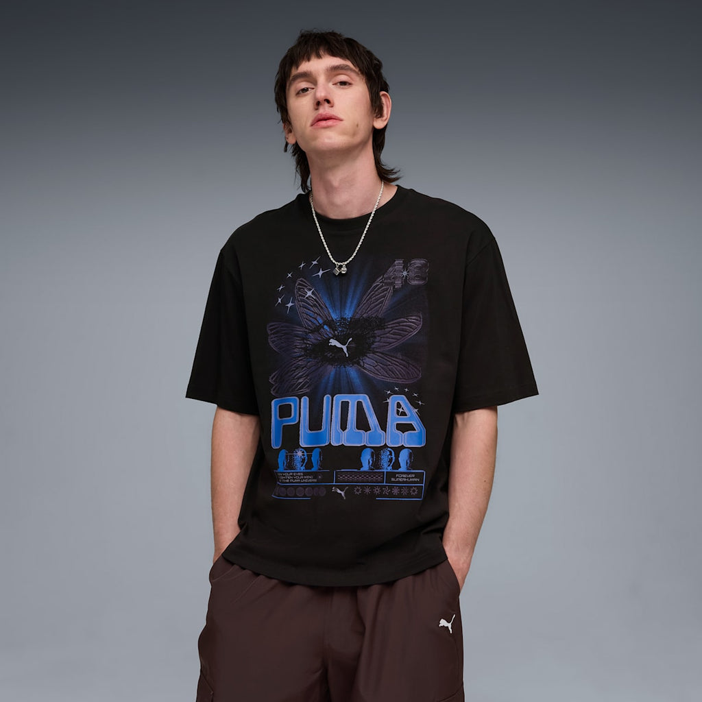 House of Graphics Boxy Tee Men - PUMA Black image 4
