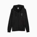 PUMA Class Men's Graphic Full-Zip Hoodie - PUMA Black - front on white background