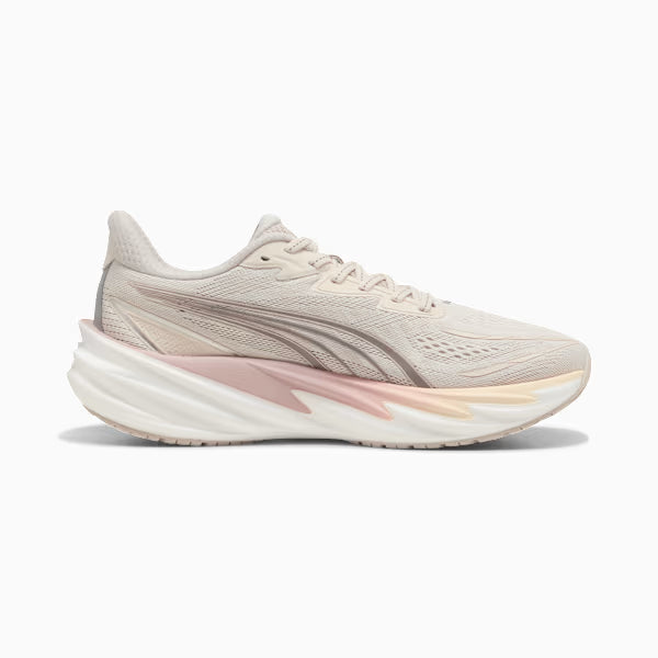 PUMA Velocity NITRO 5 Running Shoes-Alpine Snow-Misty Pink