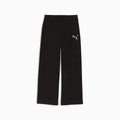 Essentials Graphic Leo Luxe Bedazzled Slouchy Pants Women - PUMA Black front view