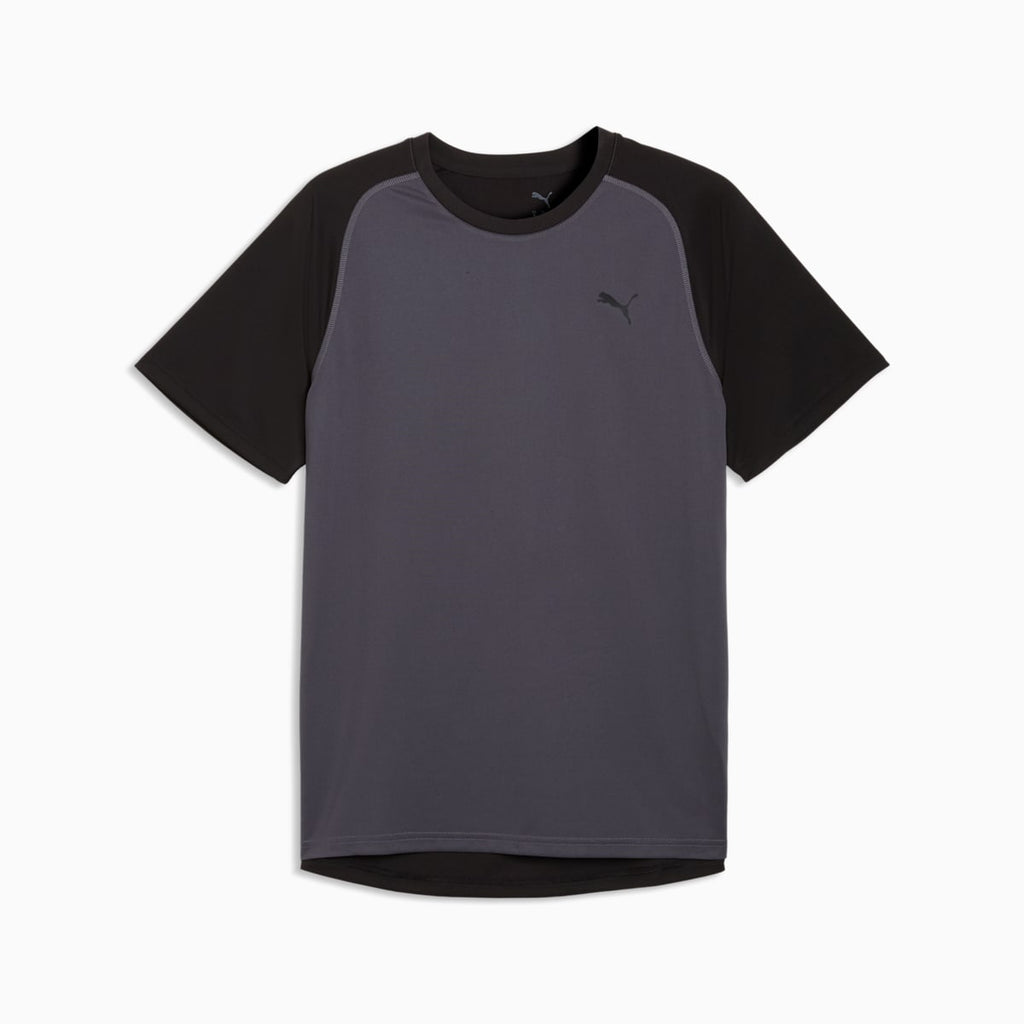PWRTRAIN Training Tee Men - Galactic Gray front view