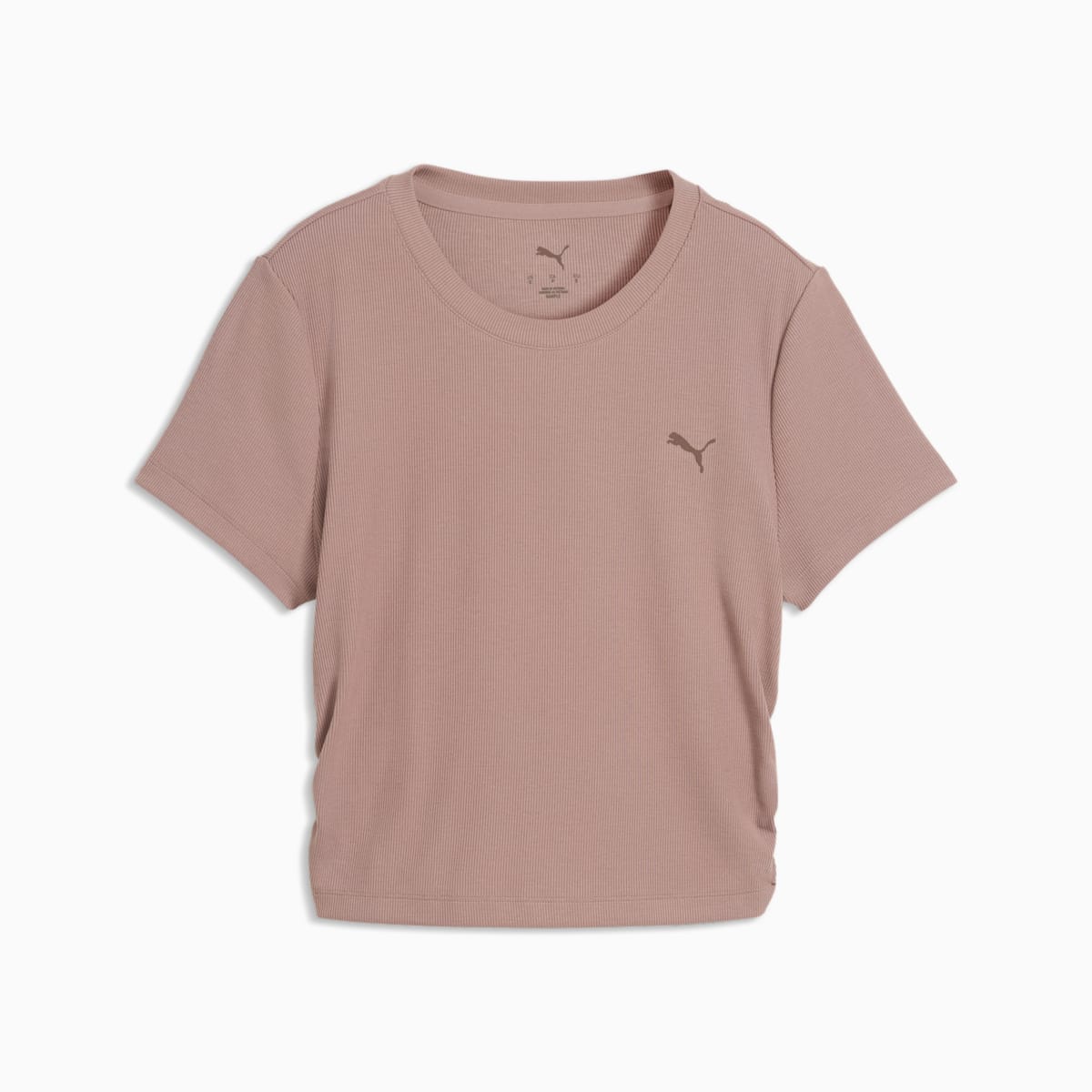 CLOUDSPUN Rib Tee Women - Sandstone front view