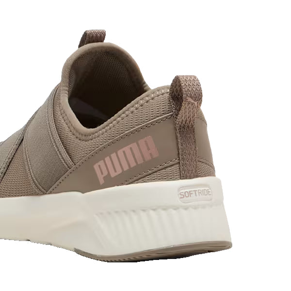 PUMA SOFTRIDE Harli Slip-On Shoes-Mouse Gray-Warm White-Rose Gold