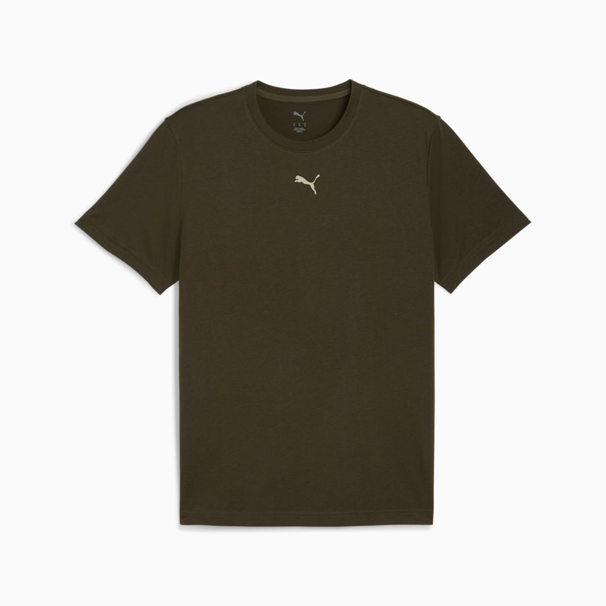 Graphic Illustrated Tee Men - Dark Olive front view