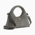 PUMA UP Velvet Micro Prism 1.5L Bag - Mouse Gray - Front view