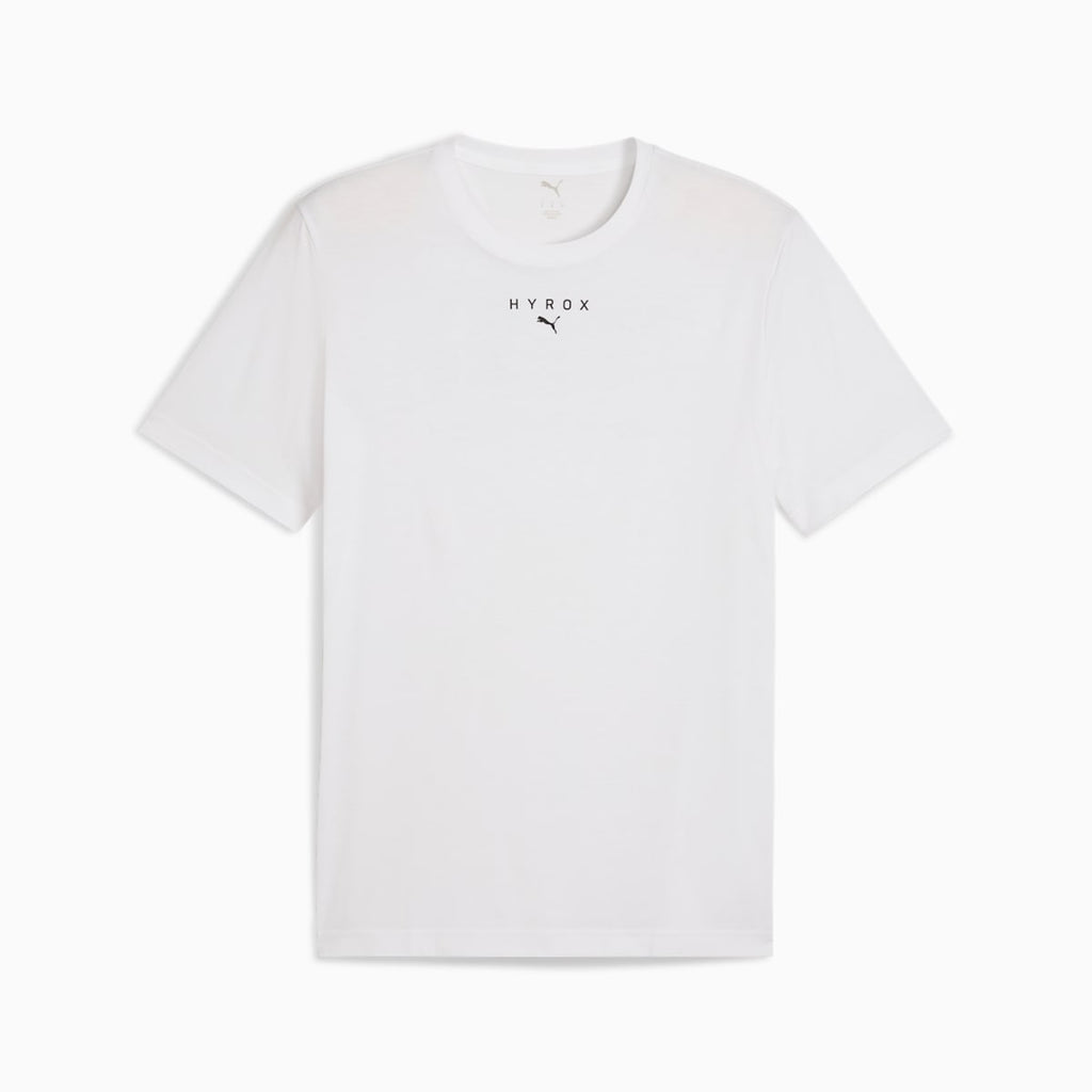 PUMA x HYROX Head Judge Tee Unisex - PUMA White front view