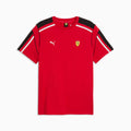 Ferrari MT7 Tee Men - Rosso Corsa - front on white background