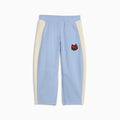 T7 Little Kids' T7 Relaxed Barrel Pants - Chambray Blue - front on white background