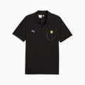 Scuderia Ferrari Tech Polo Men - PUMA Black - front on white background