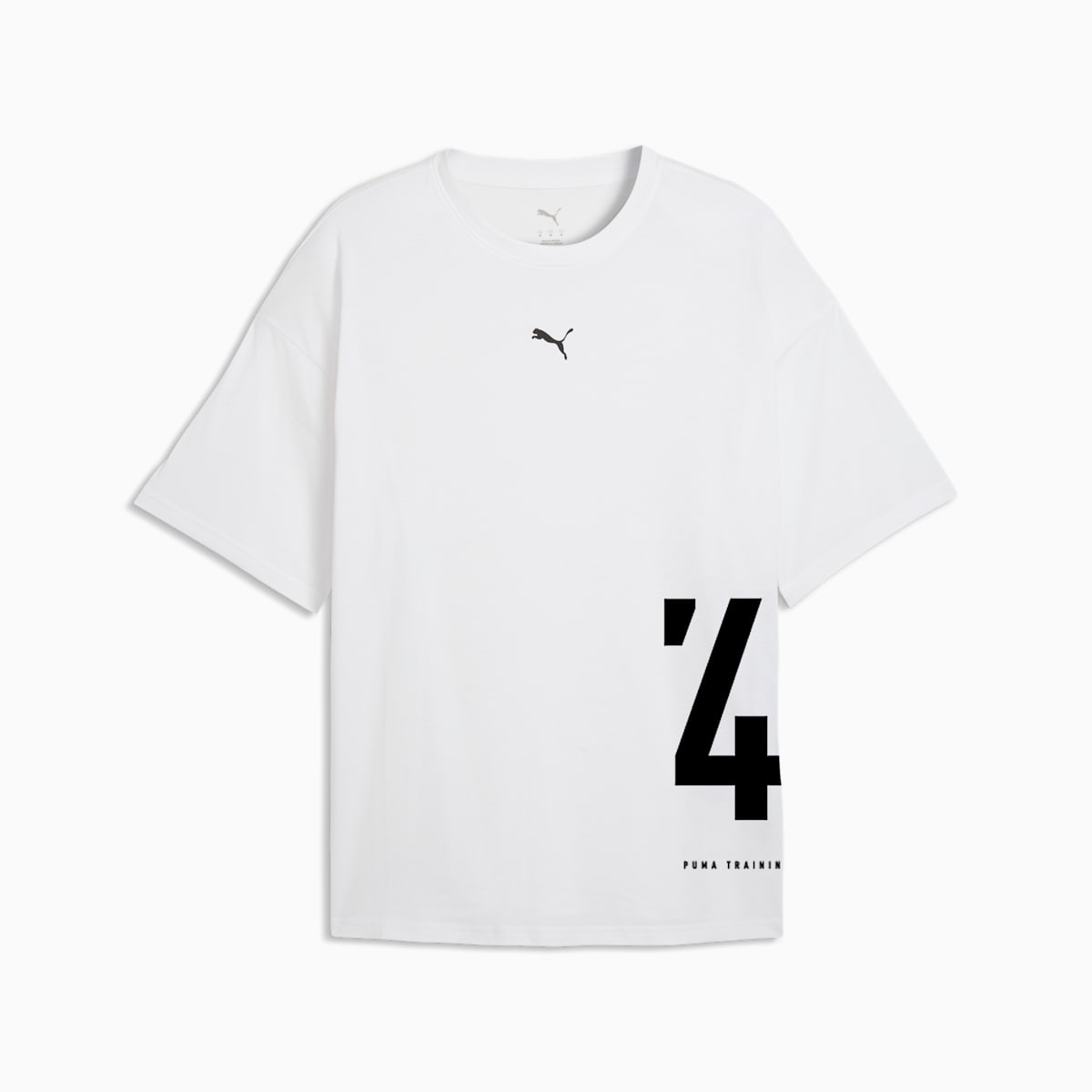 Graphics Training Tee Oversized Men - PUMA White front view