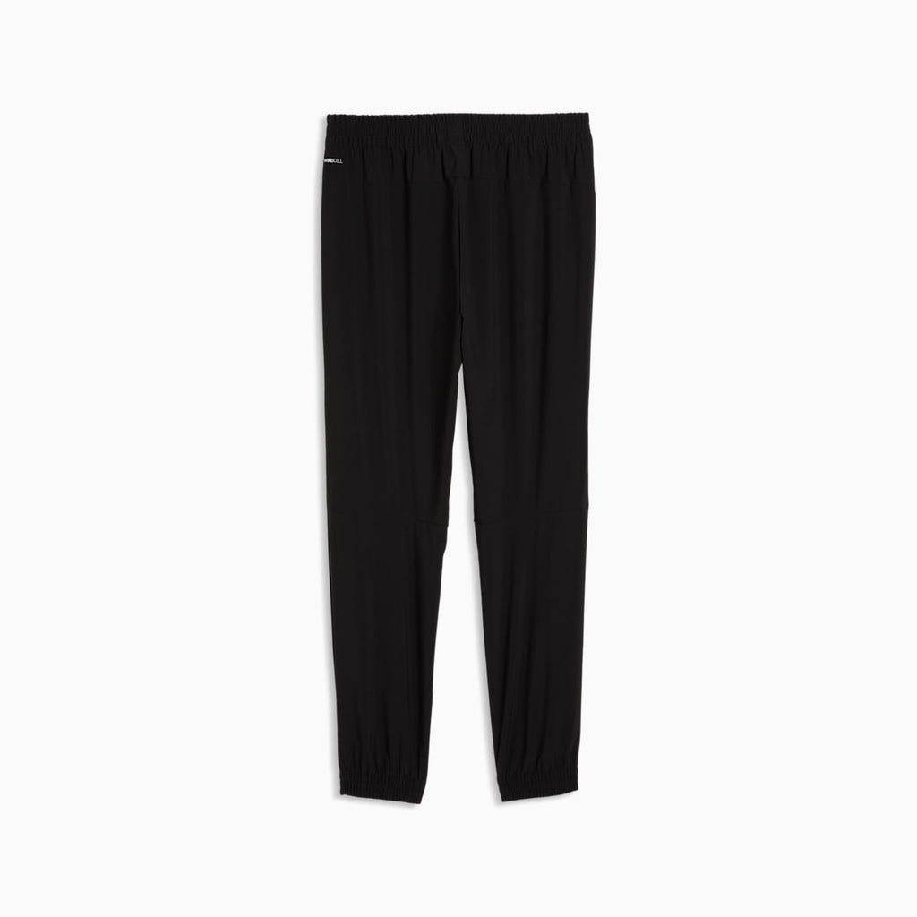 PUMATECH 4-Way Stretch Men's Woven Pants - PUMA Black - back on white background