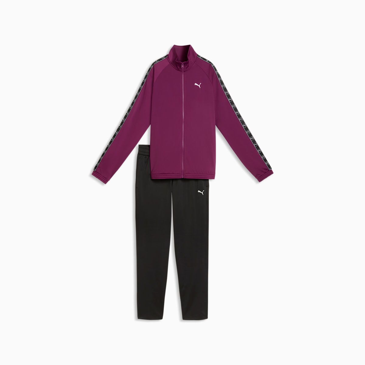 Poly Standard Tracksuit Women - Fuchsia Glow - front on white background
