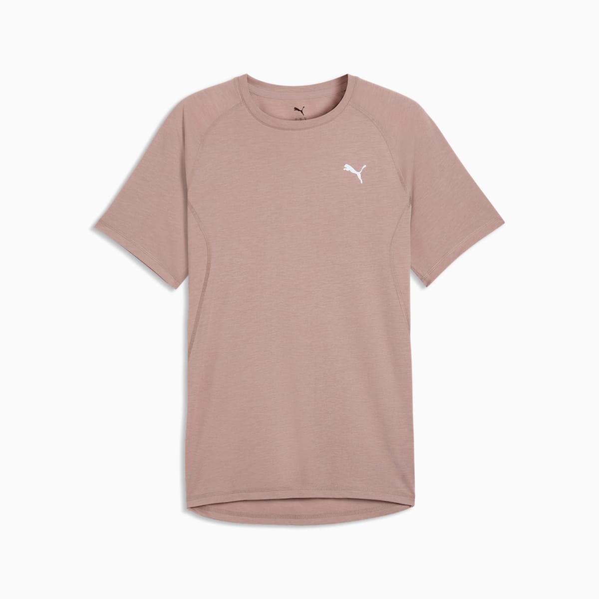 VELOCITY Tri-Blend Running Tee Men - Sandstone Heather front view