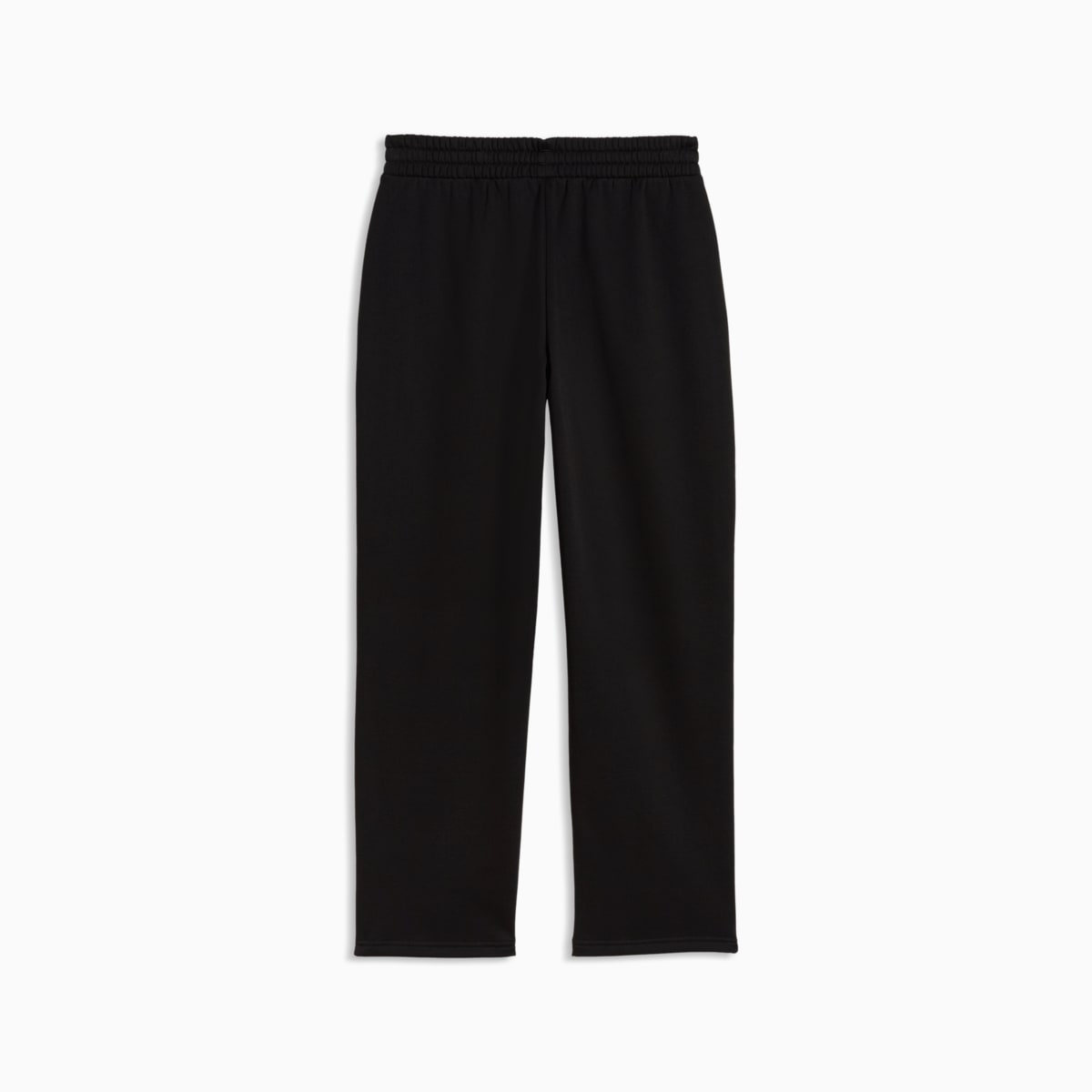 Essentials Sequins Fleece Comfort Pants Women - PUMA Black - back on white background