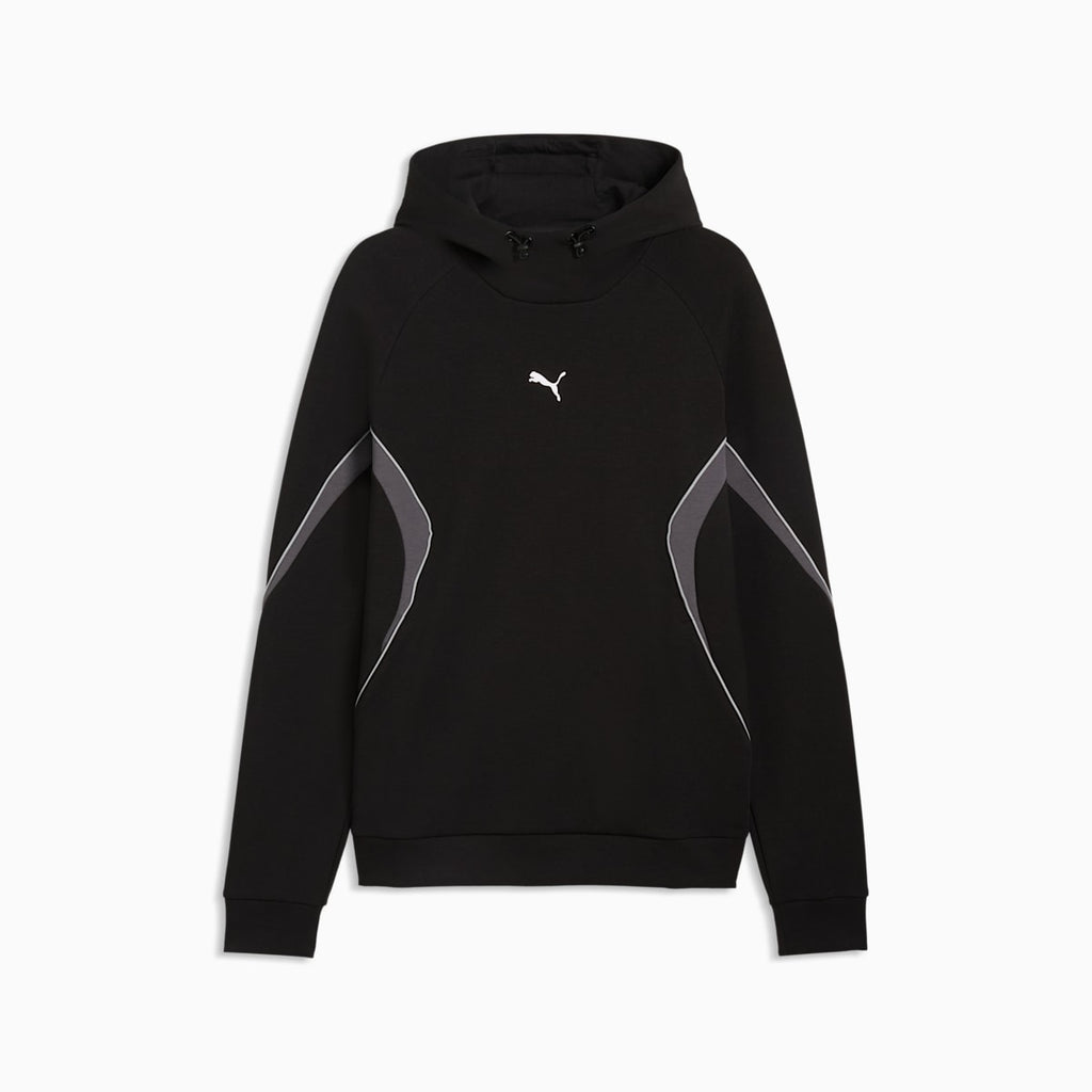 PUMA Sport Colourblocked Hoodie Men - PUMA Black - front on white background