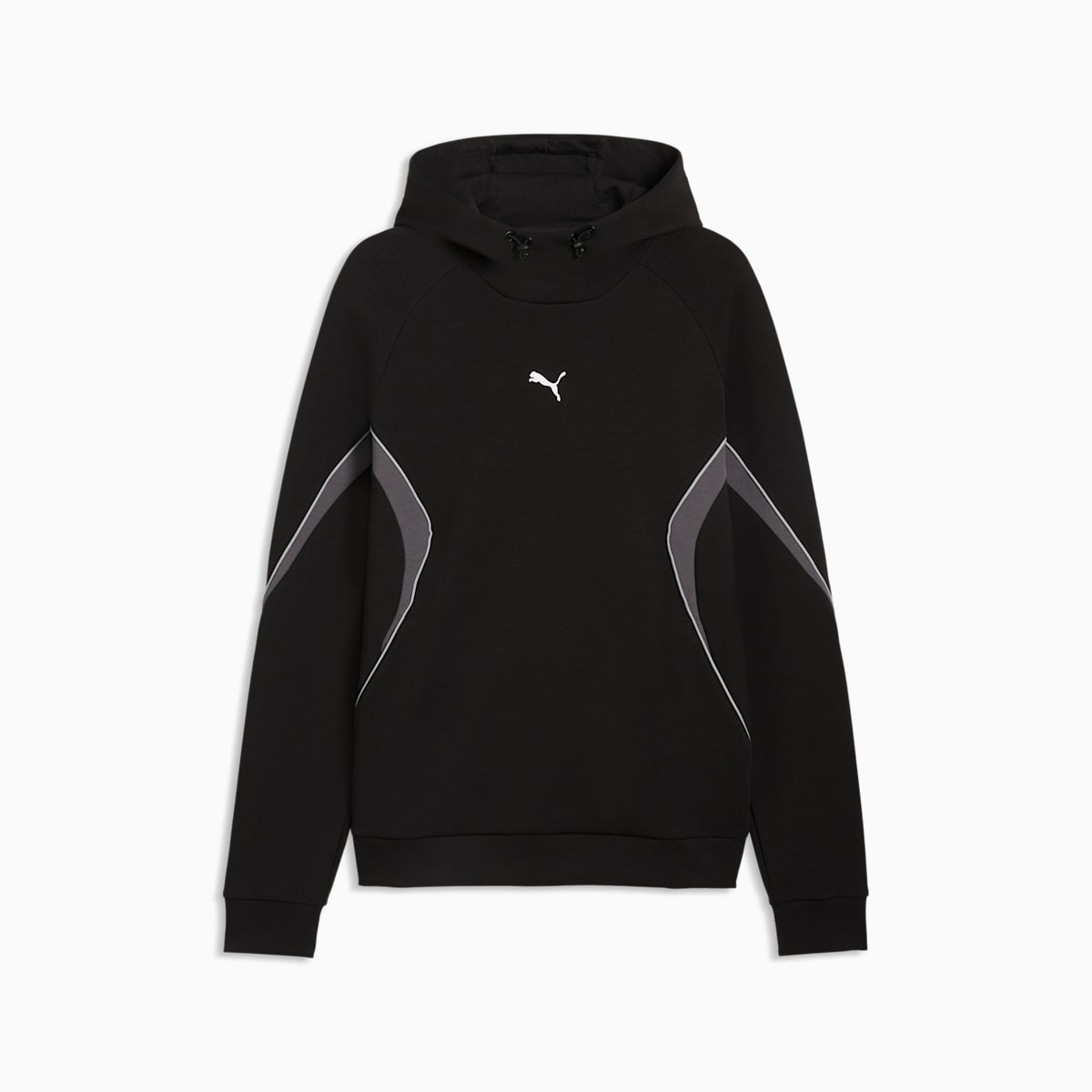 PUMA Sport Colourblocked Hoodie Men - PUMA Black - front on white background