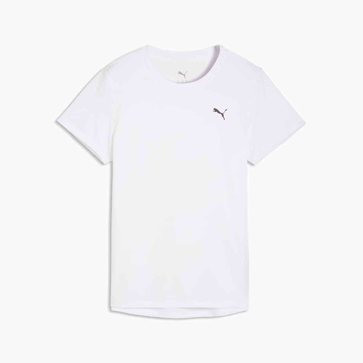 Train All Day Essentials Crew Tee Women - PUMA White - front on white background