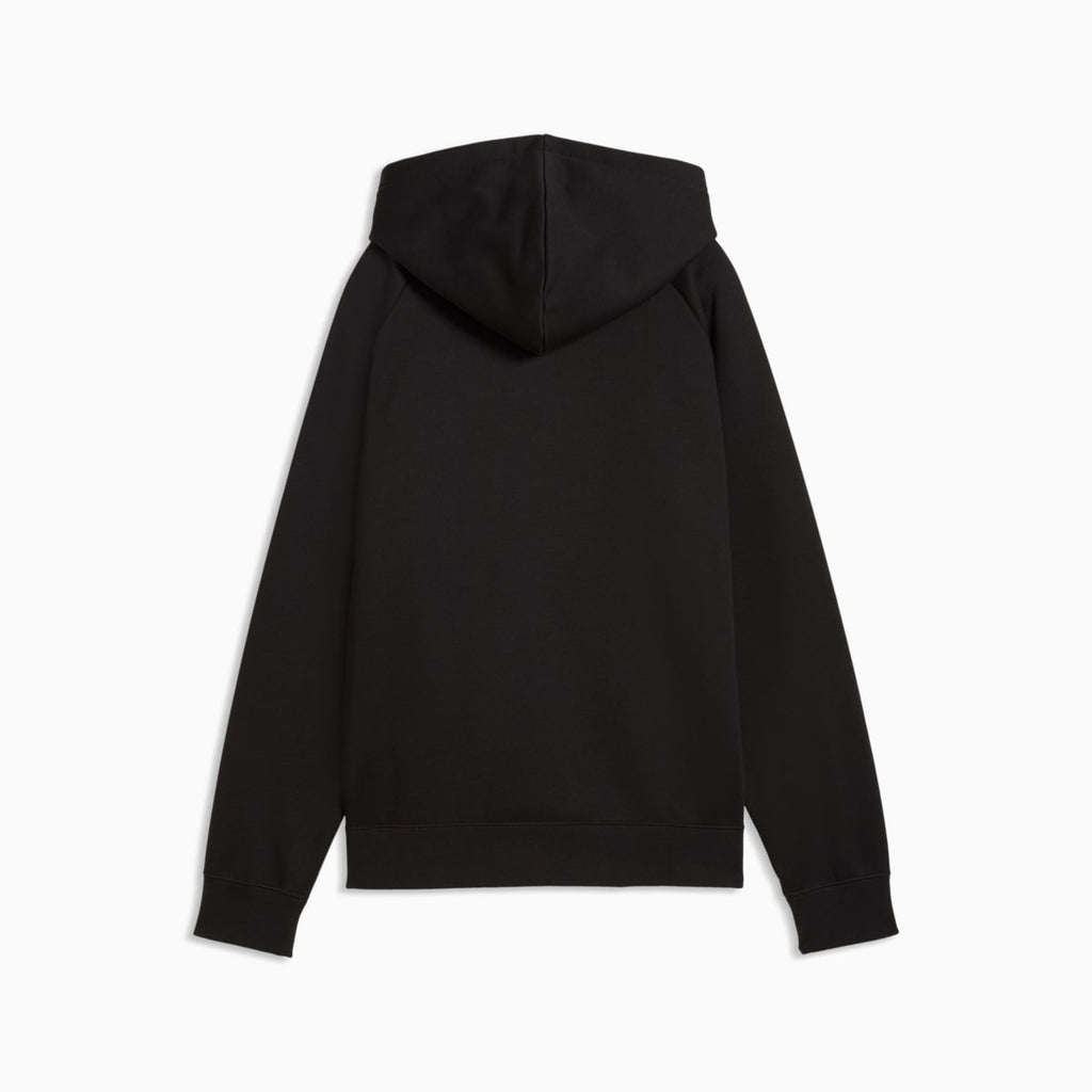 Essentials Women's Sequin Hoodie - PUMA Black - back on white background