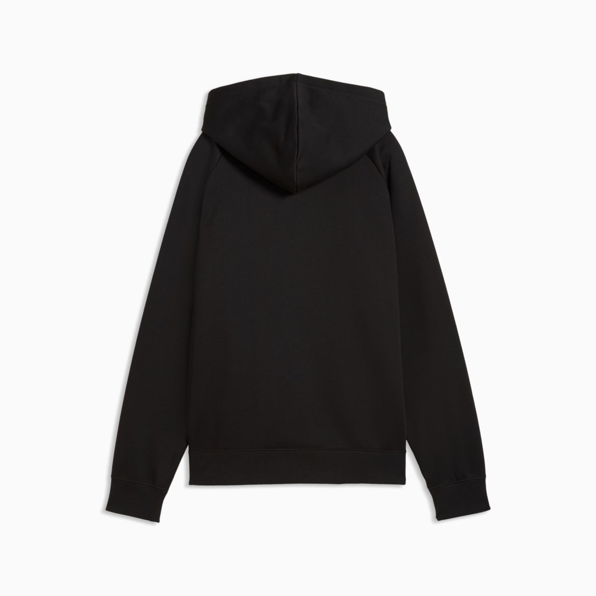 Essentials Women's Sequin Hoodie - PUMA Black - back on white background