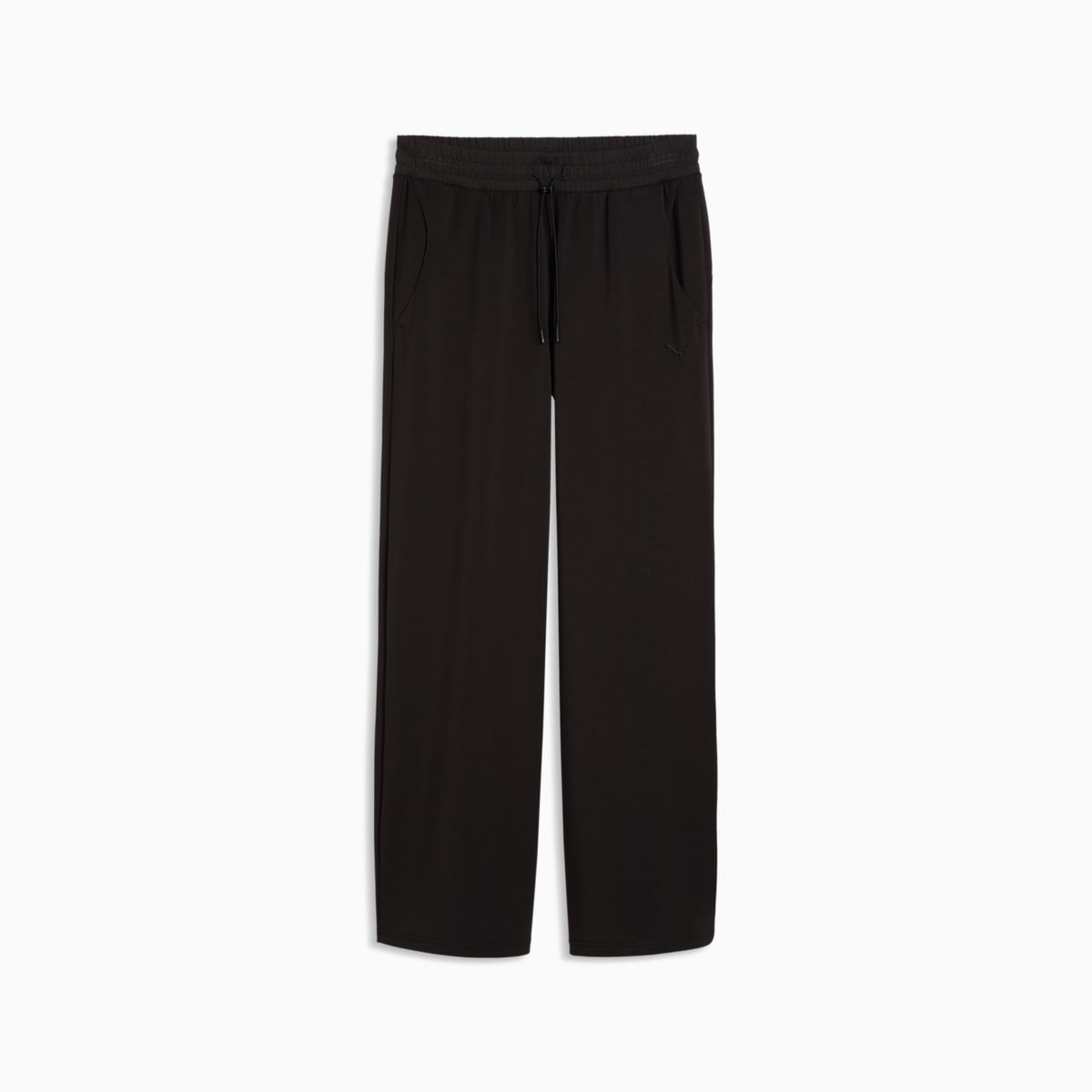PUMA Women's Clothing Training, TRACKSUIT PANTS - PUMA Black - front on white background