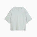 HER Women's Relaxed Tee - Créme De Mint - front on white background