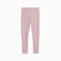 Cloudspun Ultra Soft Women's High-Waist, Full Length Training Tights - Misty Pink Heather - front on white background