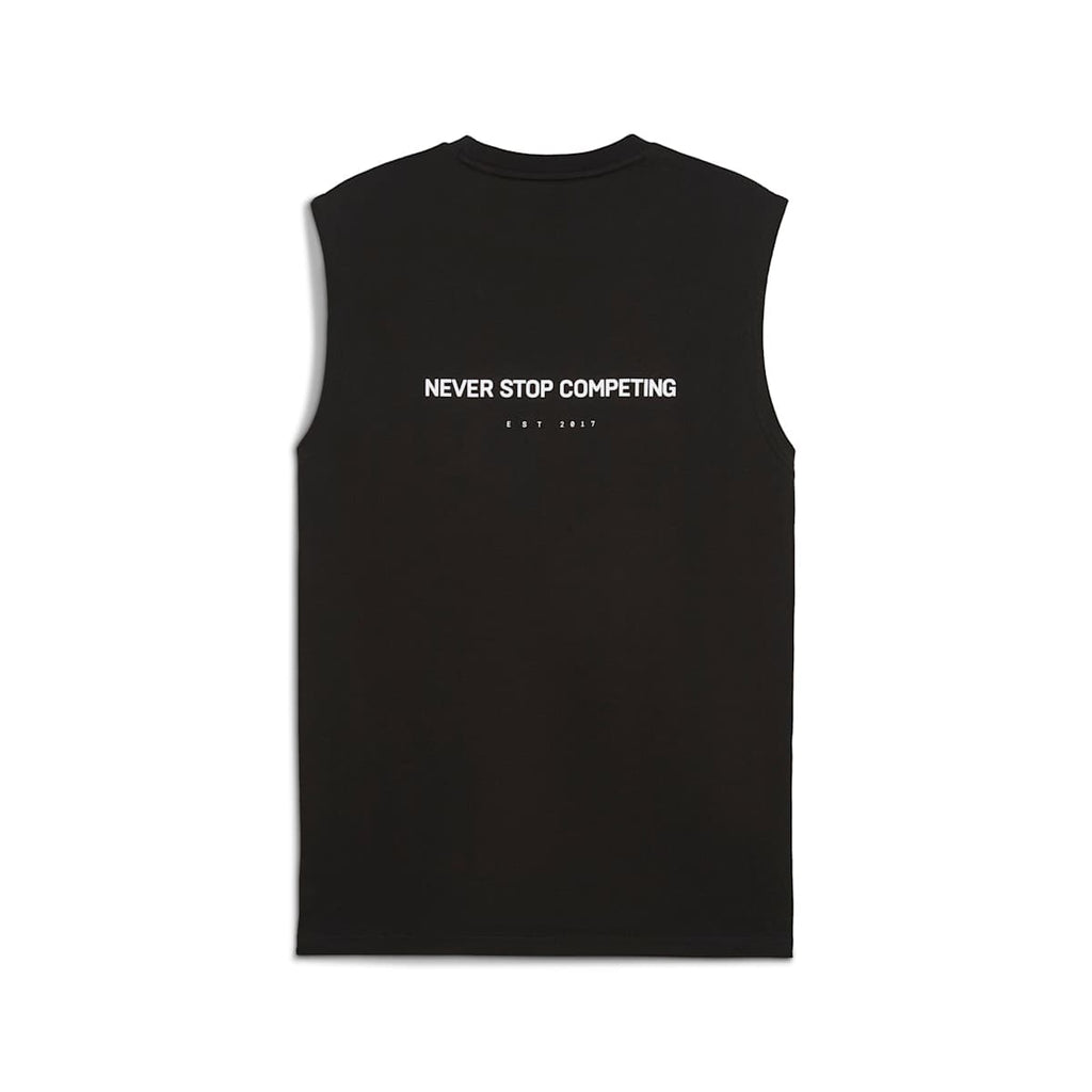 PUMA x HYROX Cut-Off Tank Men - PUMA Black back view