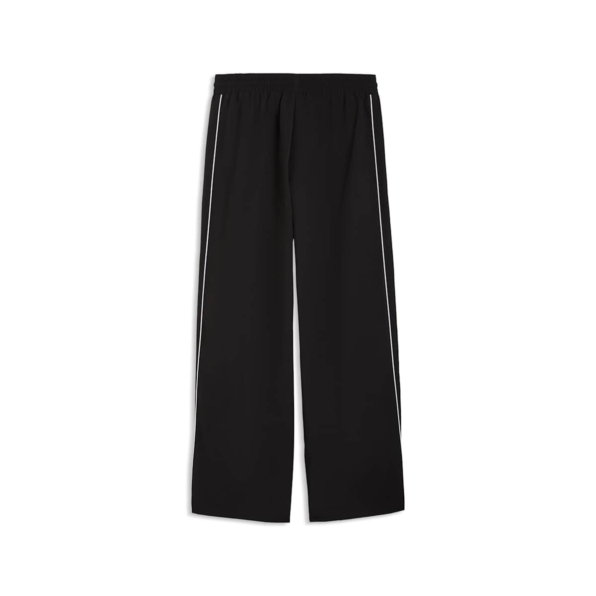 T7 Piping Relaxed Woven Track Pants Women - PUMA Black back view