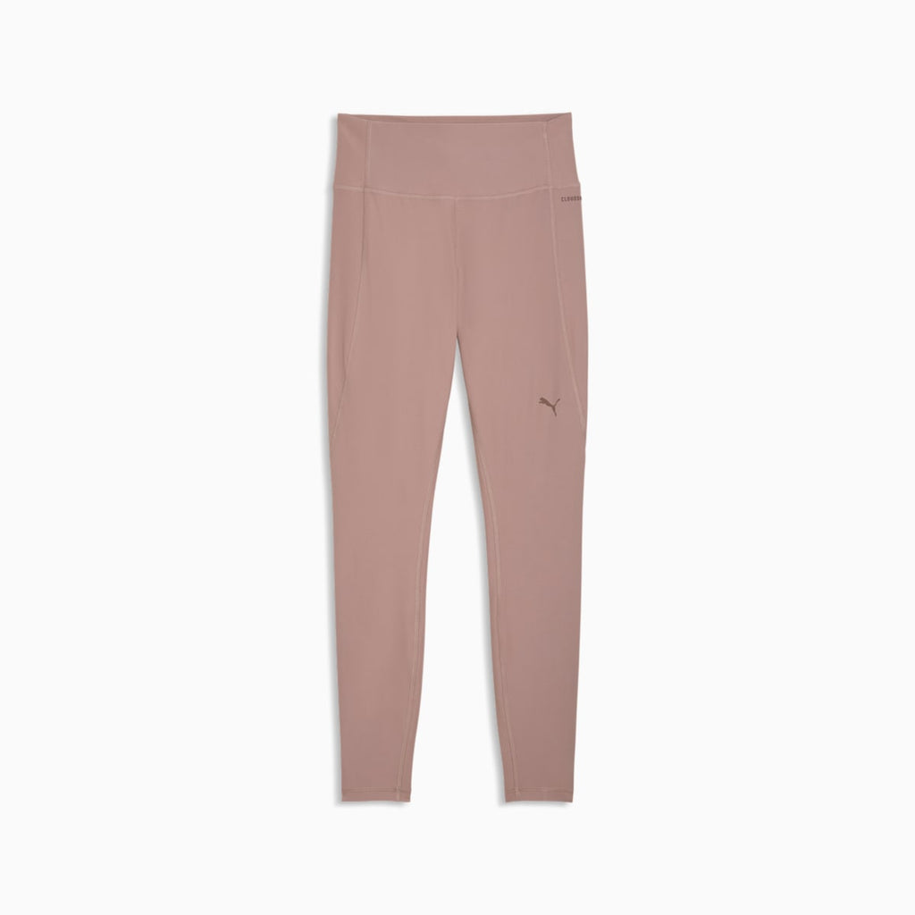CLOUDSPUN High-Waist Full-Length Tights Women - Sandstone front view