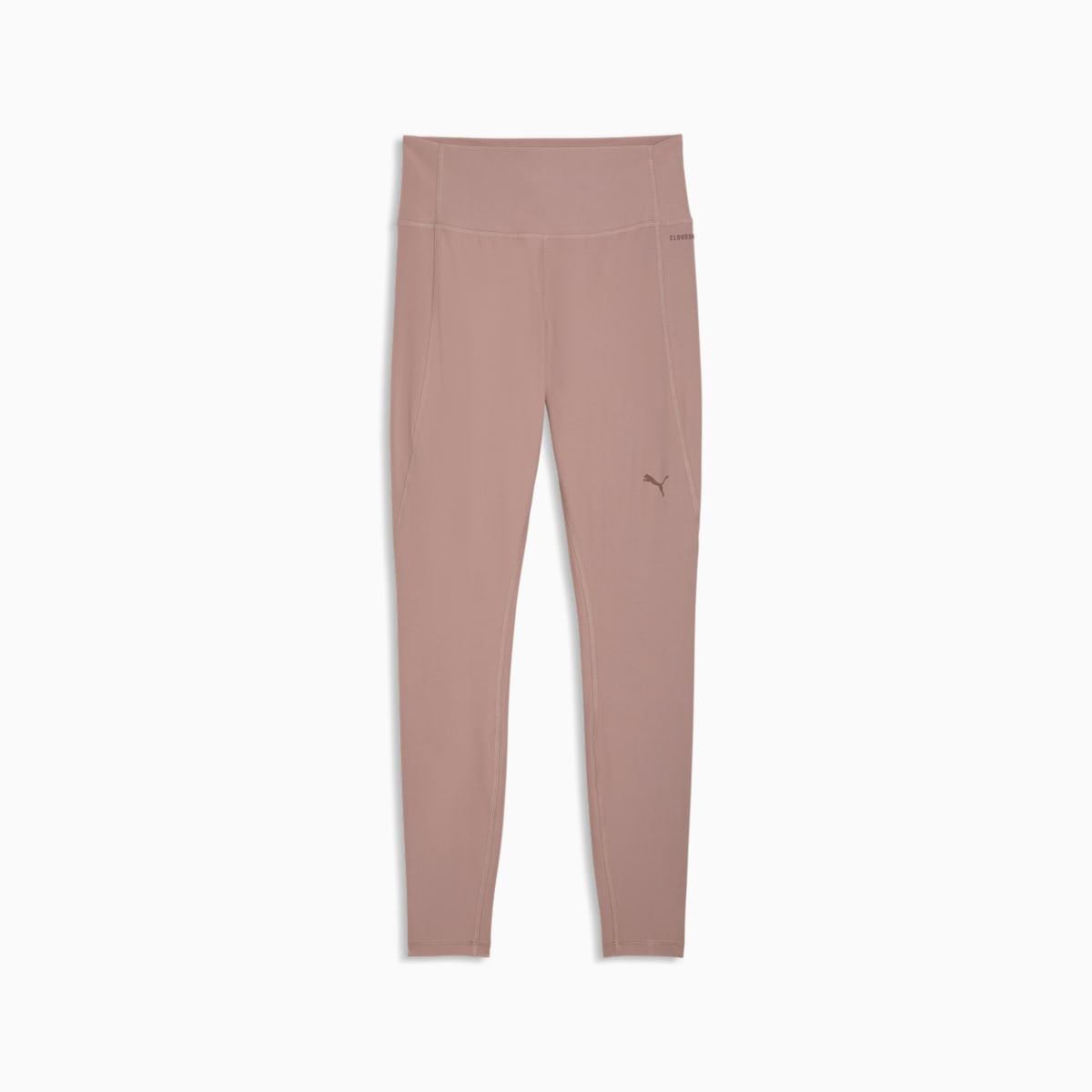 CLOUDSPUN High-Waist Full-Length Tights Women - Sandstone front view