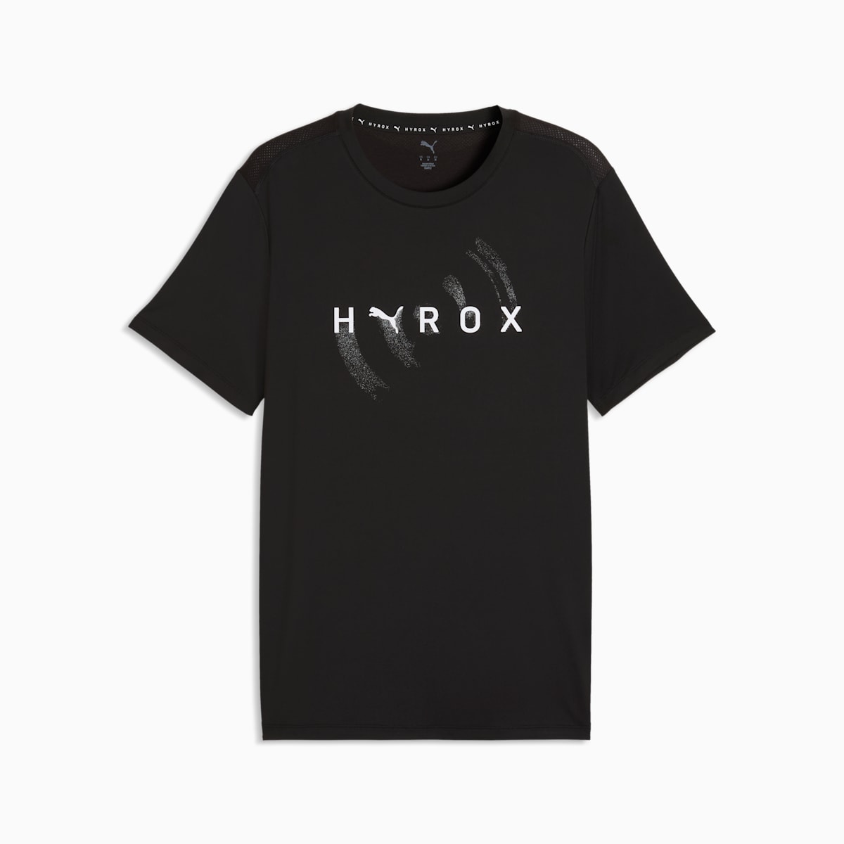 PUMA x HYROX CLOUDSPUN ThermoAdapt Tee Men - PUMA Black front view
