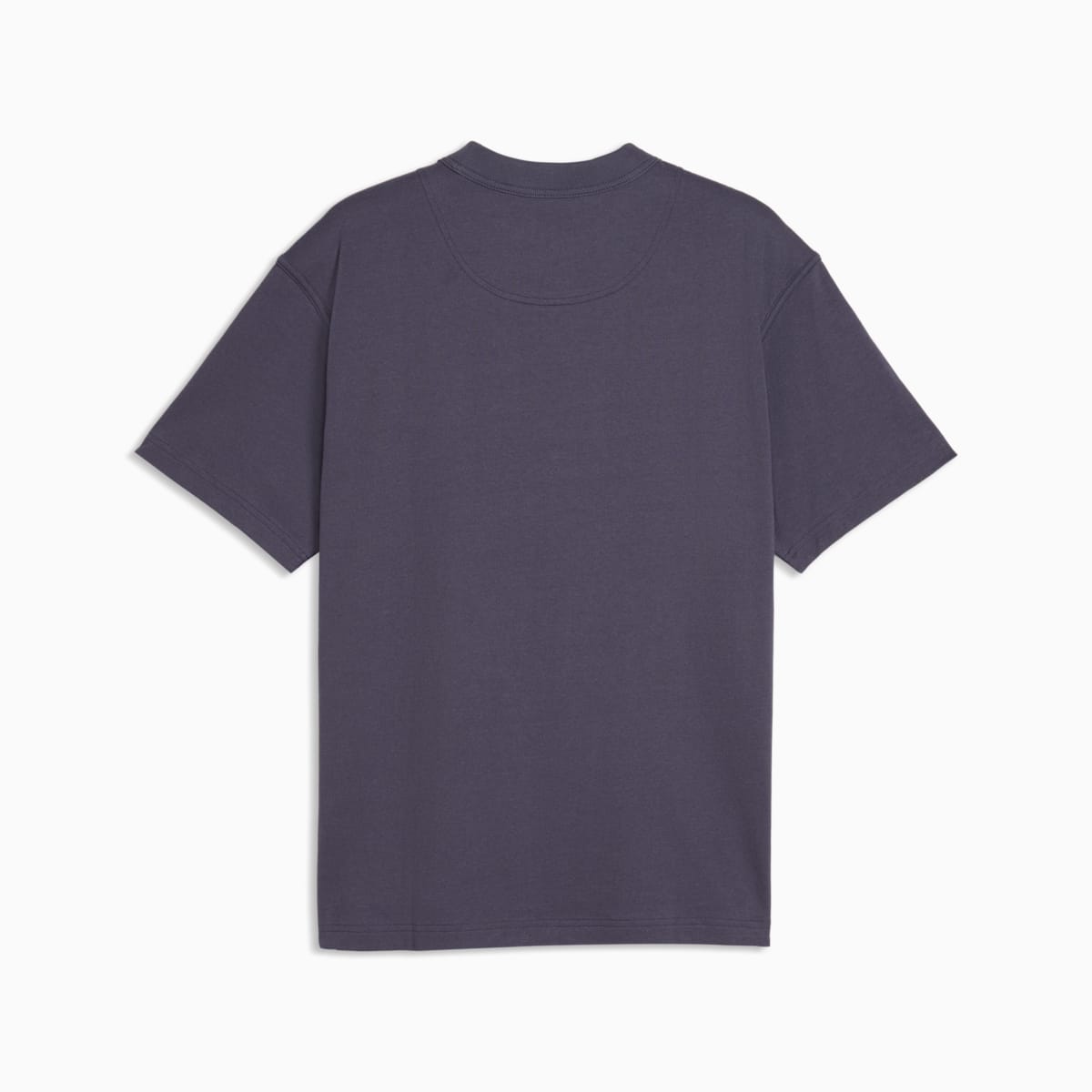 Essentials Elevated No.1 Relaxed Tee Men - Inky Depths - back on white background