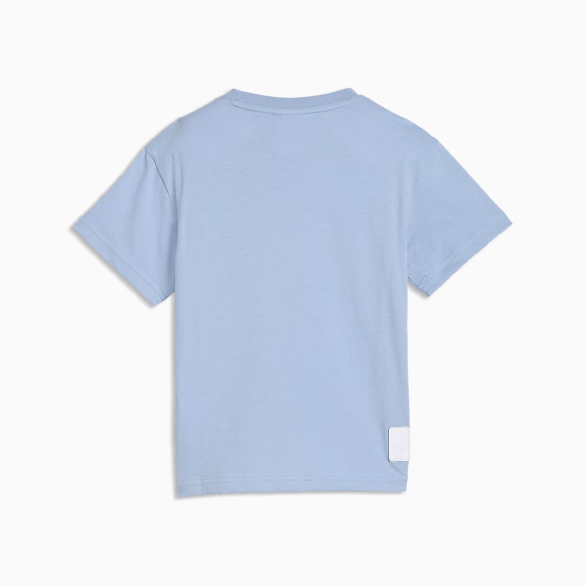 PUMA x TRANSFORMERS Little Kids' Relaxed Graphic Tee - Chambray Blue - back on white background