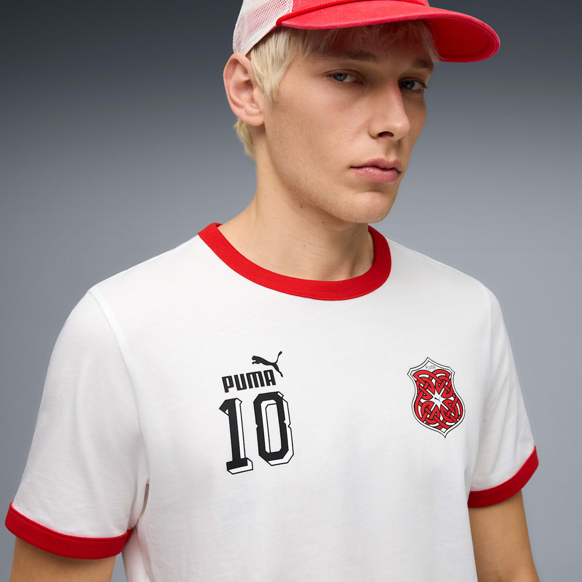 FUTURE.PUMA.ARCHIVE Ringer Tee Men - PUMA White image 5