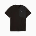 PUMATECH Pocket Tee Men - PUMA Black - front on white background