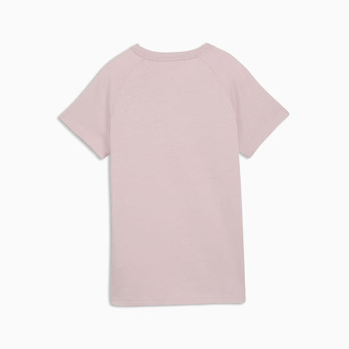 Essentials Sequins Tee Women - Misty Pink - back on white background