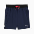 PWRTRAIN 7" Woven Shorts Men - PUMA Navy - front on white background