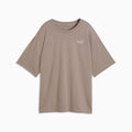 PUMA Women's Training T-Shirt - Mouse Gray - front on white background