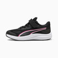 PUMA Skyrocket 2 AC+ PS Sneakers Kids - PUMA Black-Pink Opal-PUMA White - Side Profile - Lateral