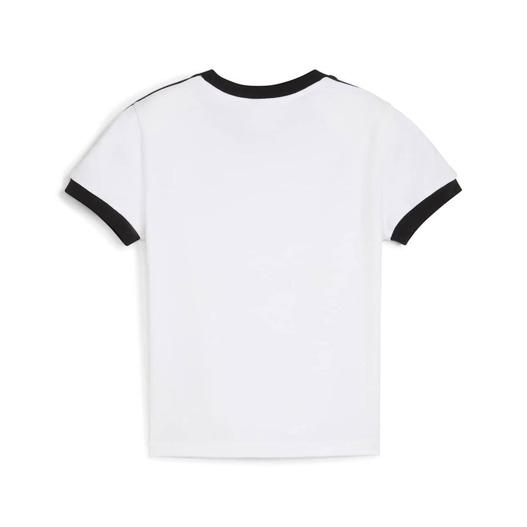 T7 Slim Tee Women - PUMA White back view
