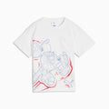 PUMA x TRANSFORMERS Relaxed Graphic Tee Kids - PUMA White - front on white background